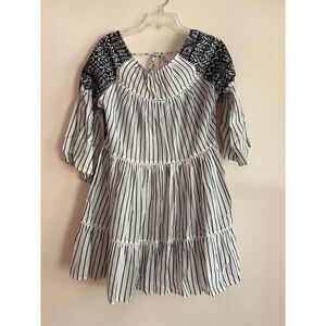 NWT Free People Lola Embroidered Mini Dress